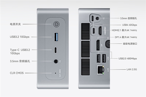 GAMESTAR開戶：2779元價格屠夫！零刻SER7迷你主機開售：R7 7840HS+16GB/1TB